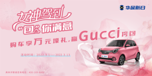 华晨新日太懂女人心？买车还赢Gucci包！